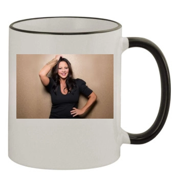 Sara Evans 11oz Colored Rim & Handle Mug