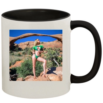 Sara Jean Underwood 11oz Colored Inner & Handle Mug