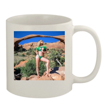 Sara Jean Underwood 11oz White Mug