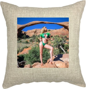 Sara Jean Underwood Pillow