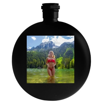 Sara Jean Underwood Round Flask