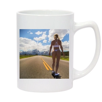 Sara Jean Underwood 14oz White Statesman Mug