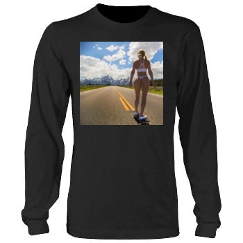 Sara Jean Underwood Men's Heavy Long Sleeve TShirt