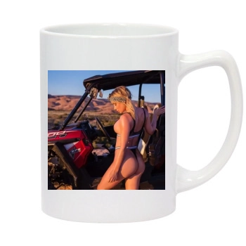 Sara Jean Underwood 14oz White Statesman Mug