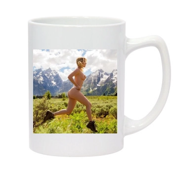 Sara Jean Underwood 14oz White Statesman Mug