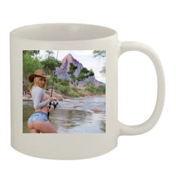 Sara Jean Underwood 11oz White Mug