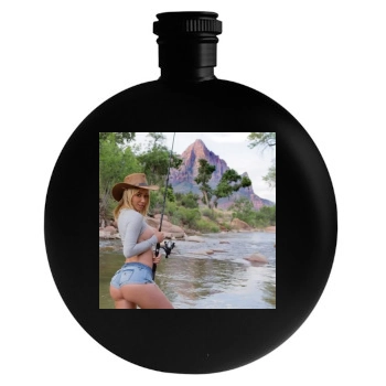 Sara Jean Underwood Round Flask