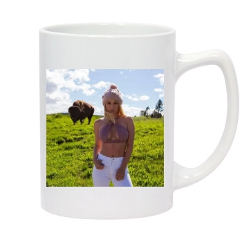 Sara Jean Underwood 14oz White Statesman Mug