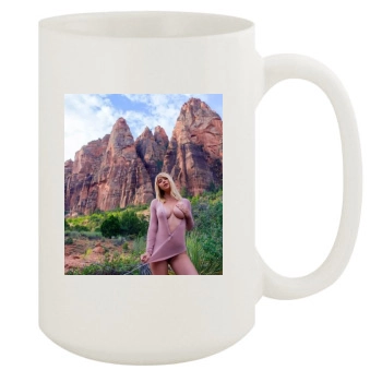 Sara Jean Underwood 15oz White Mug