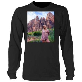 Sara Jean Underwood Men's Heavy Long Sleeve TShirt