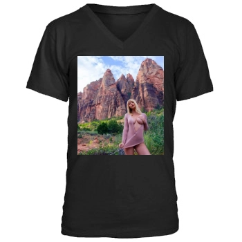 Sara Jean Underwood Men's V-Neck T-Shirt