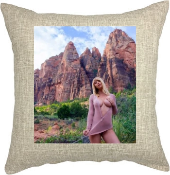 Sara Jean Underwood Pillow