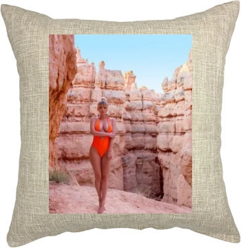 Sara Jean Underwood Pillow