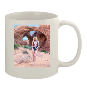 Sara Jean Underwood 11oz White Mug