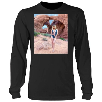 Sara Jean Underwood Men's Heavy Long Sleeve TShirt