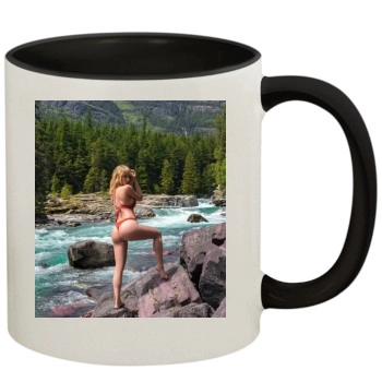 Sara Jean Underwood 11oz Colored Inner & Handle Mug