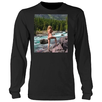 Sara Jean Underwood Men's Heavy Long Sleeve TShirt