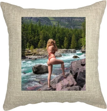 Sara Jean Underwood Pillow