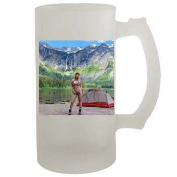 Sara Jean Underwood 16oz Frosted Beer Stein