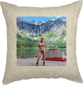 Sara Jean Underwood Pillow