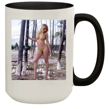 Sara Jean Underwood 15oz Colored Inner & Handle Mug