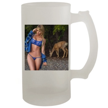 Sara Jean Underwood 16oz Frosted Beer Stein