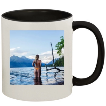 Sara Jean Underwood 11oz Colored Inner & Handle Mug