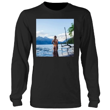 Sara Jean Underwood Men's Heavy Long Sleeve TShirt