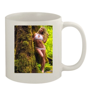 Sara Jean Underwood 11oz White Mug