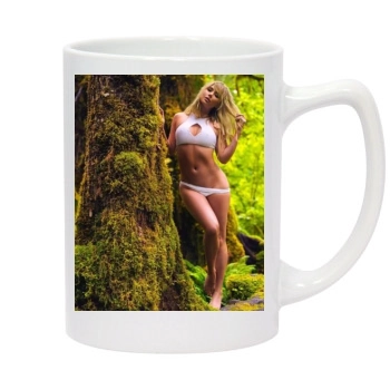 Sara Jean Underwood 14oz White Statesman Mug