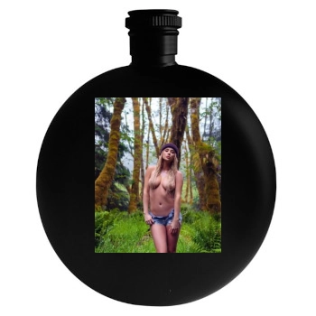 Sara Jean Underwood Round Flask