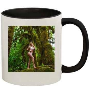 Sara Jean Underwood 11oz Colored Inner & Handle Mug