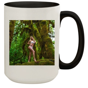 Sara Jean Underwood 15oz Colored Inner & Handle Mug