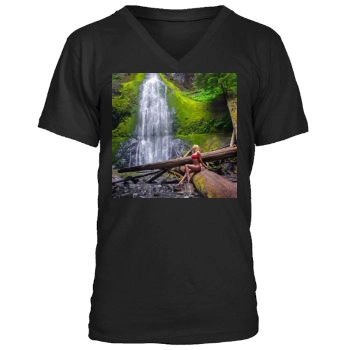 Sara Jean Underwood Men's V-Neck T-Shirt