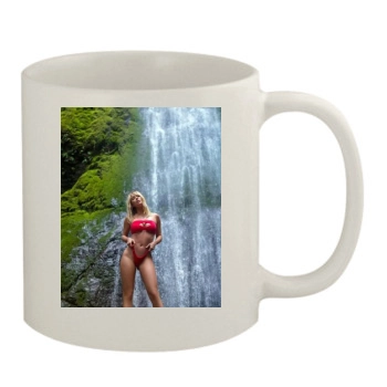 Sara Jean Underwood 11oz White Mug