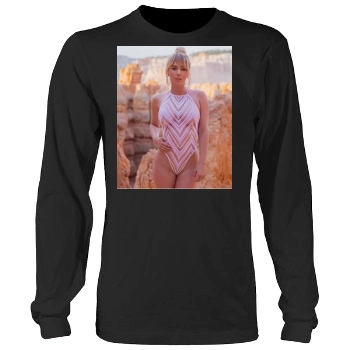 Sara Jean Underwood Men's Heavy Long Sleeve TShirt