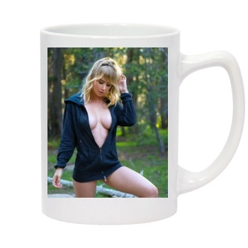 Sara Jean Underwood 14oz White Statesman Mug