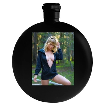 Sara Jean Underwood Round Flask