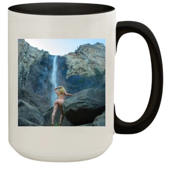 Sara Jean Underwood 15oz Colored Inner & Handle Mug