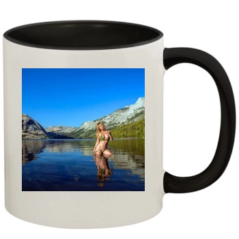 Sara Jean Underwood 11oz Colored Inner & Handle Mug