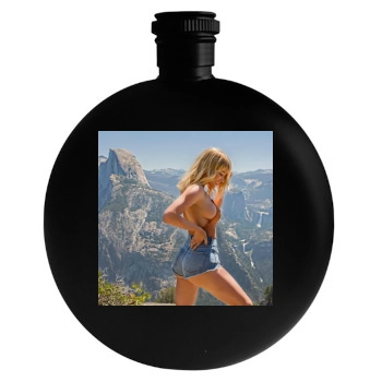 Sara Jean Underwood Round Flask