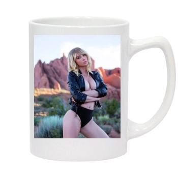 Sara Jean Underwood 14oz White Statesman Mug