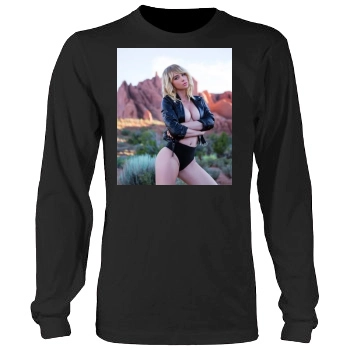 Sara Jean Underwood Men's Heavy Long Sleeve TShirt