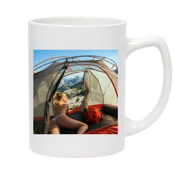 Sara Jean Underwood 14oz White Statesman Mug