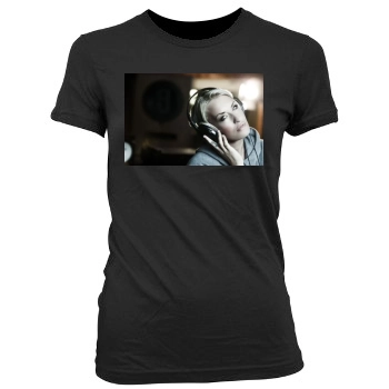 Sarah Connor Women's Junior Cut Crewneck T-Shirt