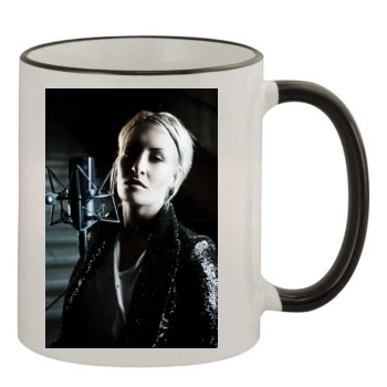 Sarah Connor 11oz Colored Rim & Handle Mug