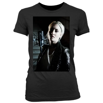 Sarah Connor Women's Junior Cut Crewneck T-Shirt