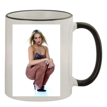 Sarah Connor 11oz Colored Rim & Handle Mug