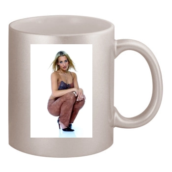 Sarah Connor 11oz Metallic Silver Mug