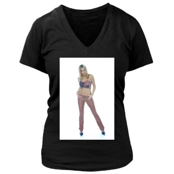 Sarah Connor Women's Deep V-Neck TShirt